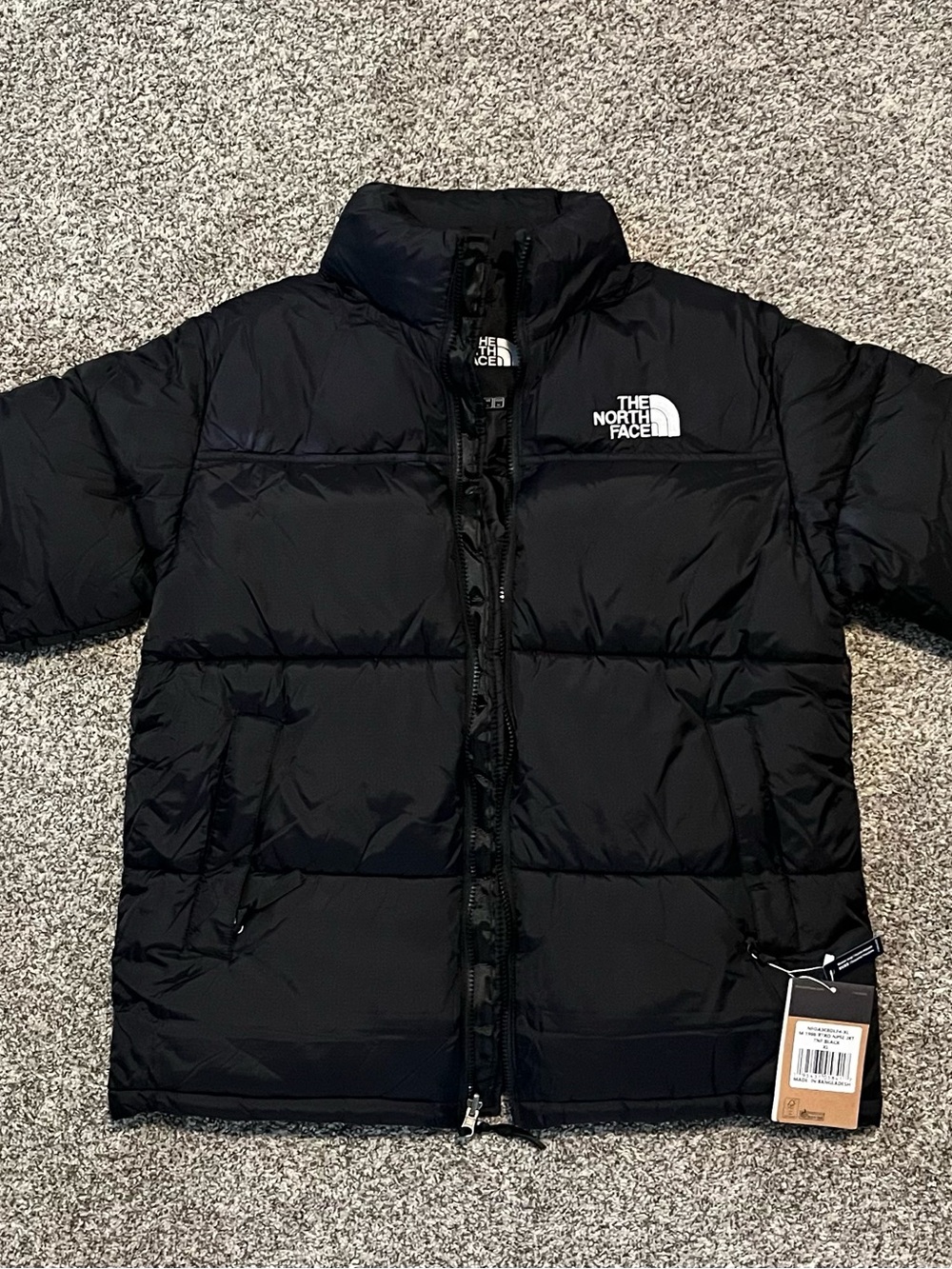 The North Face Black Down Puffer Coat